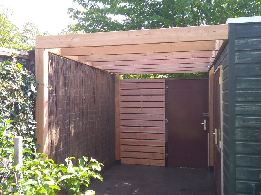 Bouw van pergola & overkapping Wageningen